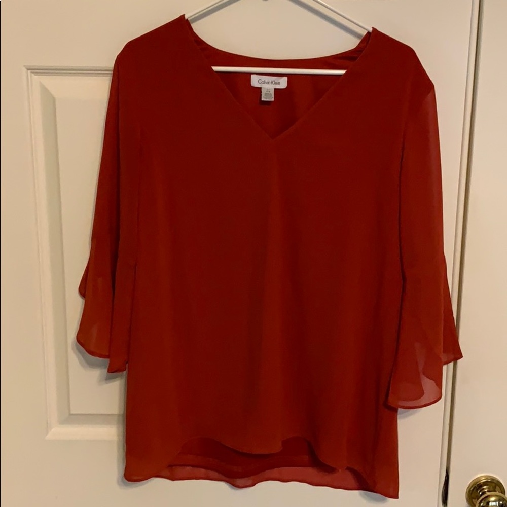 Calvin Klein Women’s V-neck Shirt